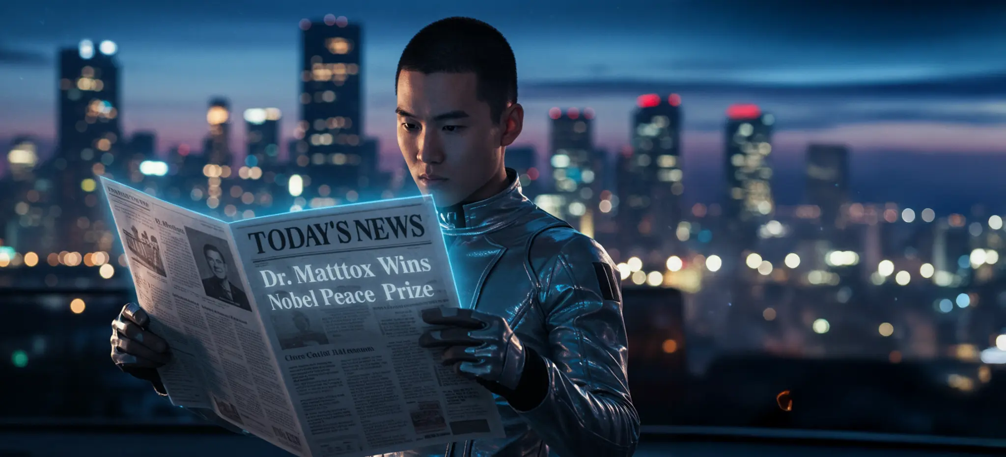 Professional reading news about leadership insights